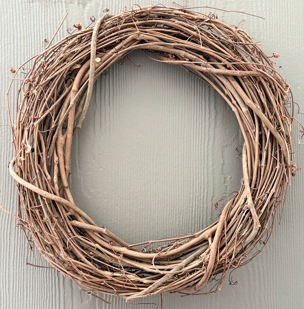 14″ Natural Grapevine Wreath – American Wreaths - Natural