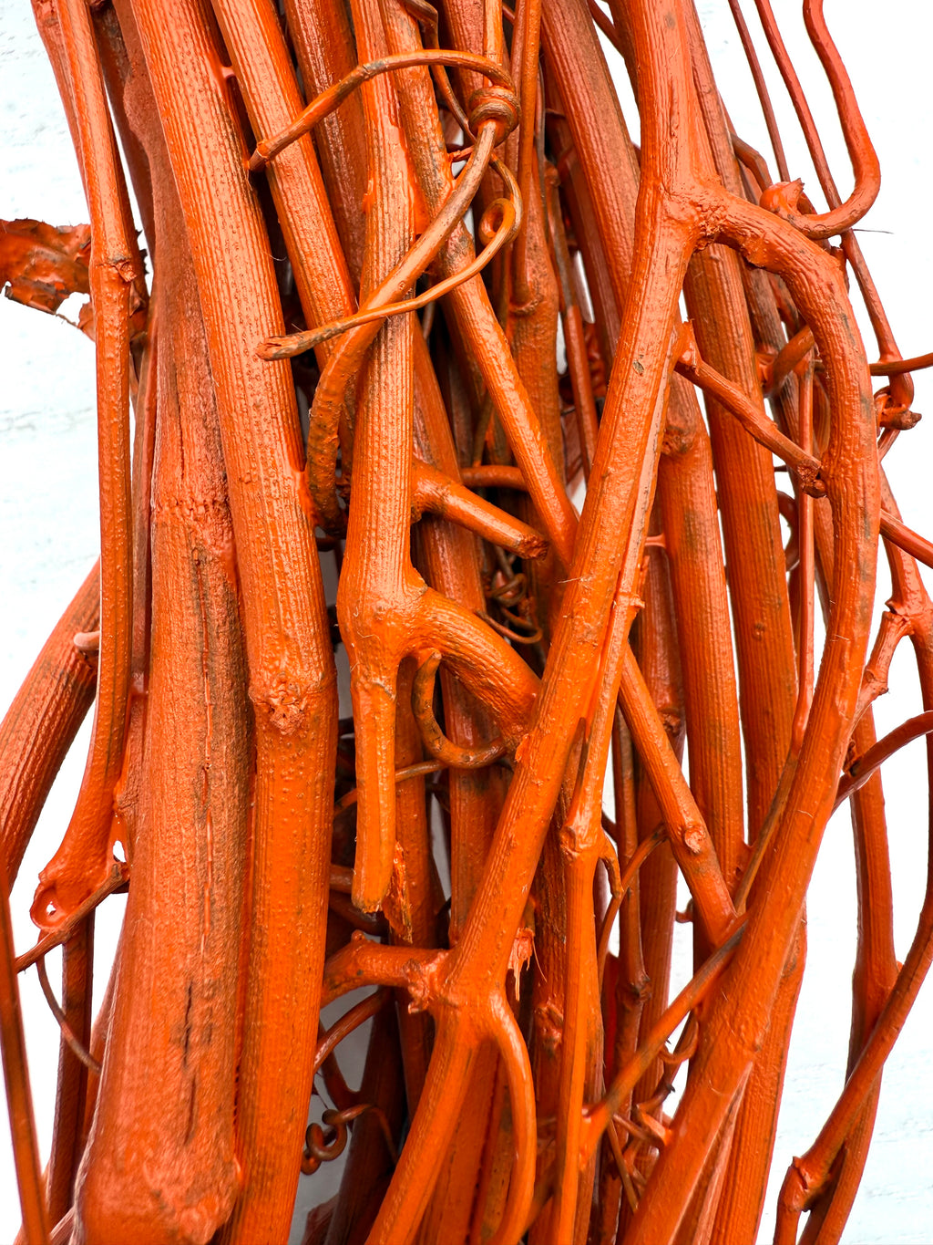 18″ Natural Grapevine Wreath – American Wreaths - Orange